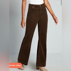 So Seventies Savvy Corduroy Flare Pants